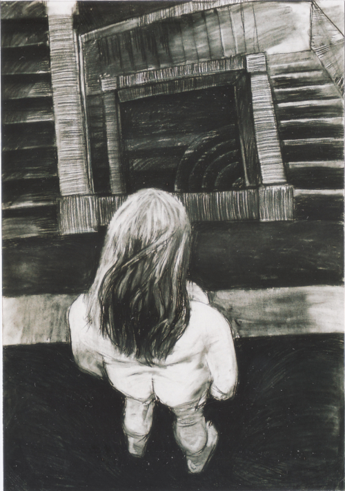 Tekening trappenhuis